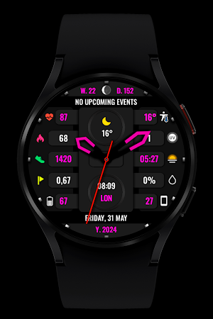 WR 023 Analog Watch Face Screenshot 3