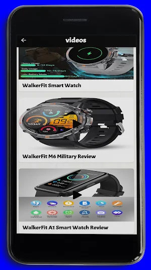 WalkerFit Smart Watch Guide Screenshot 1