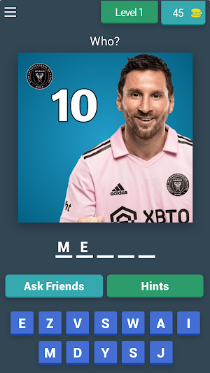 Football Quiz: Guess The Name Screenshot 0