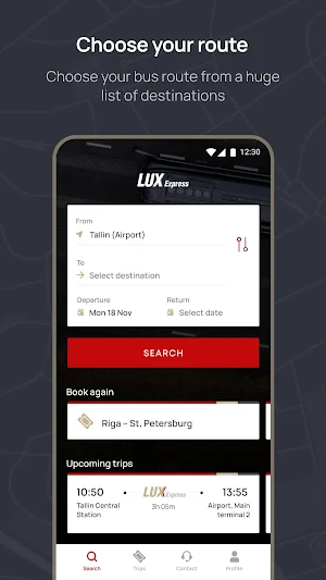 Lux Express Screenshot 2