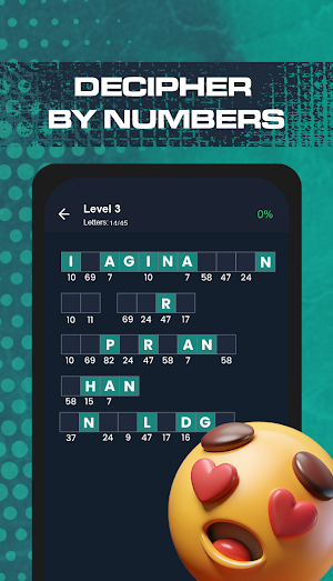 CipherQuest: Cryptogram Puzzle Screenshot 3