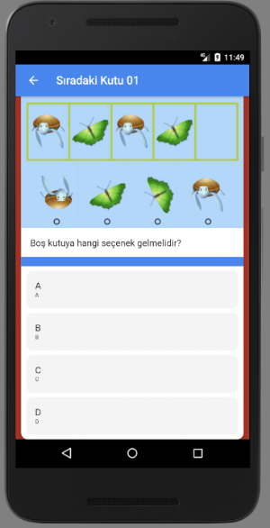 Bilsem Sınavı Hazırlık DEMO Screenshot 2