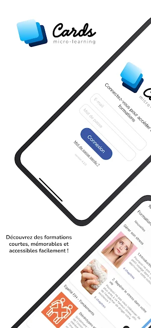 Cards micro-learning Screenshot 0