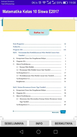 Matematika Kelas 10 Siswa E2017 Screenshot 2