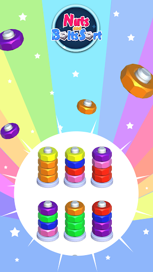 Color Screw Sort: Nuts & Bolts Screenshot 0