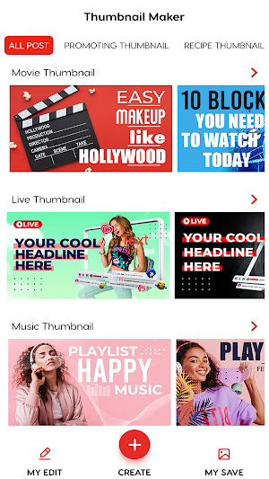 Thumbnail Maker - Video Banner Maker Screenshot 0