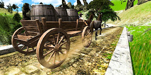 Offroad Horse Carriage Transport -Derby Rider 2019 Screenshot 0