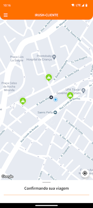 iRush-Cliente Screenshot 2