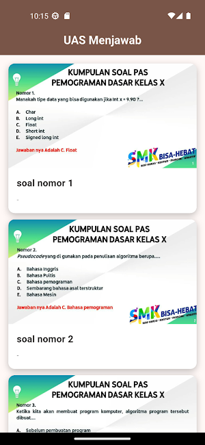 Uas Menjawab Screenshot 1