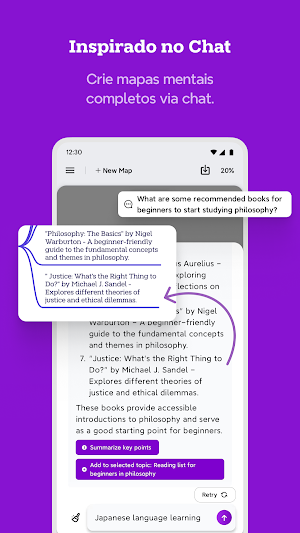 Chatmind: Mapa mental AI Screenshot 1