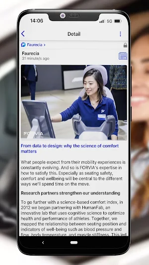 FORVIA Connect Screenshot 2