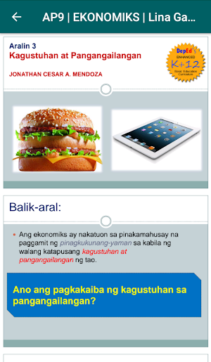 Araling Panlipunan 9 Screenshot 2