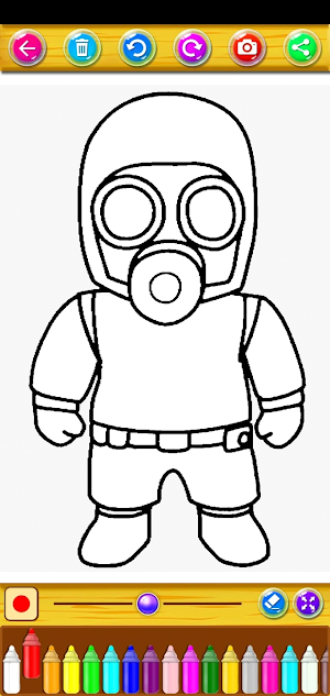 Stumble Coloring book Screenshot 3