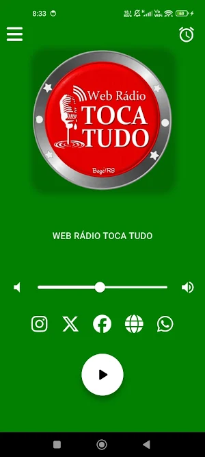 Web Rádio Toca Tudo Screenshot 0