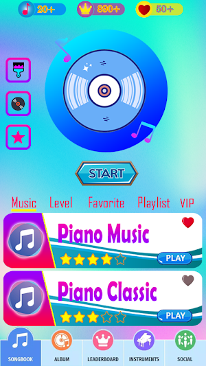 Gabby's dollhouse Piano Tiles Screenshot 0