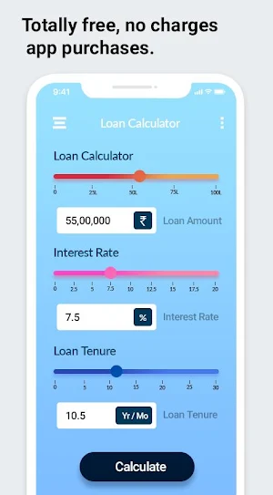 Loan Calculator : EMI Calculator,Home, GST, SIP Screenshot 1