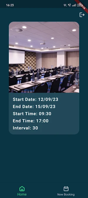 Index BookMeeting Screenshot 1