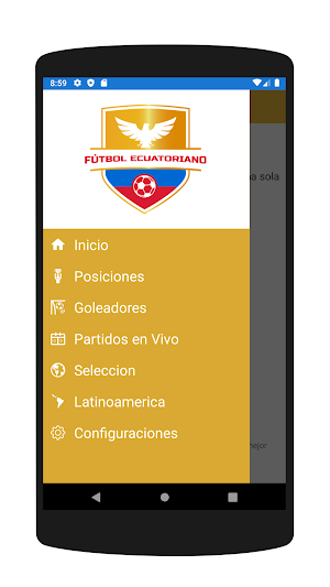 Futbol Ecuatoriano en vivo Screenshot 3