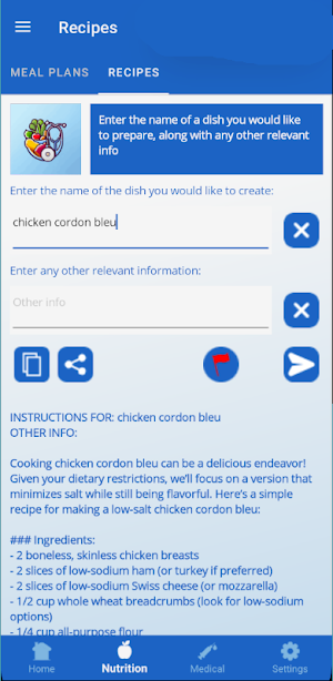 Meals And Meds Screenshot 3