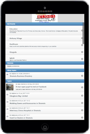 Shomolu Business and Community Screenshot 0
