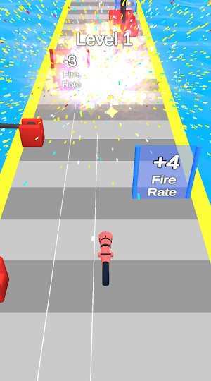Fireworks Gun Run Screenshot 1