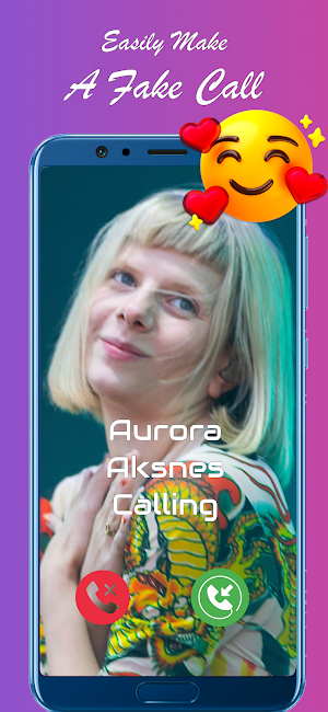Aurora Aksnes Fake Video Call Screenshot 3