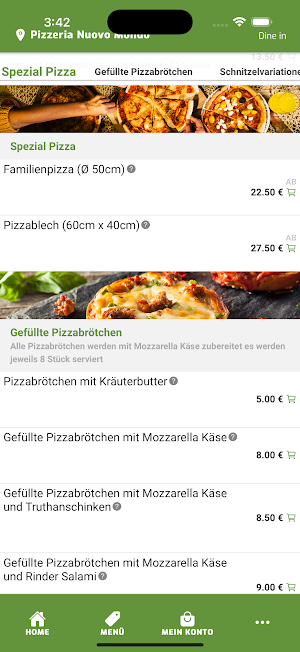 Pizzeria Nuovo Mondo Screenshot 2