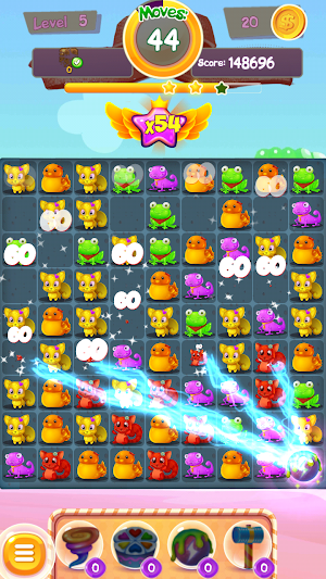 Jelly Pets: Amazing Match 3 Screenshot 0