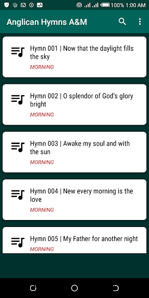 Anglican Hymnal Ancient & Modern Screenshot 1