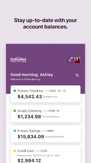 Diversified Members CU Screenshot 1