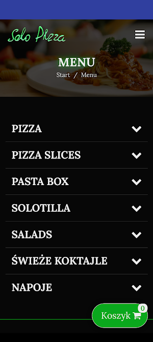 Solo Pizza Port Łódź Screenshot 2