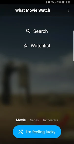 What Movie Watch - Get a Random Movie or TV Series Screenshot 0