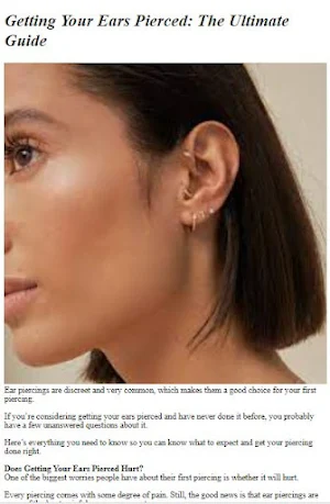 How to Get a Piercing Screenshot 2