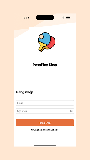 PongPing Shop Screenshot 2