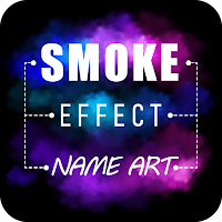 Smoke Name Art Photo Editor