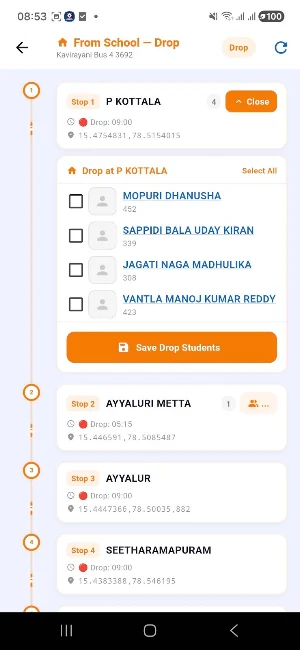 Where AM I – Bus Tracking Screenshot 3