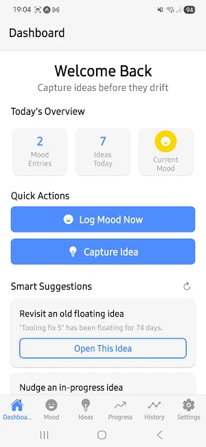 Mood Idea Box Screenshot 1