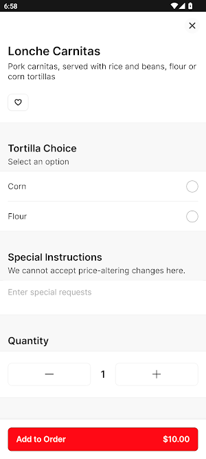 Picante Mexican Cuisine Screenshot 3