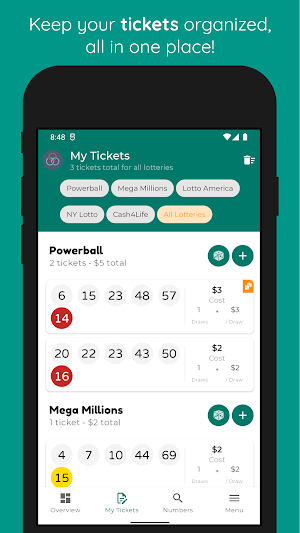 Live Powerball & MegaMillions Screenshot 3