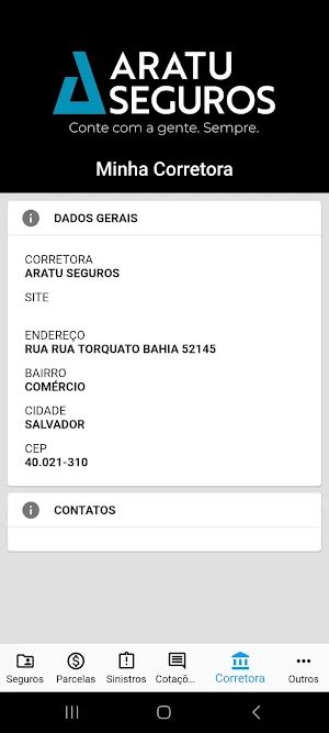 Aratu Seguros Screenshot 2