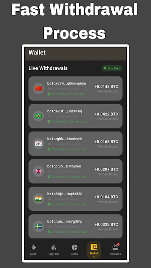 Hash Miner-Bitcoin Miner Cloud Screenshot 3