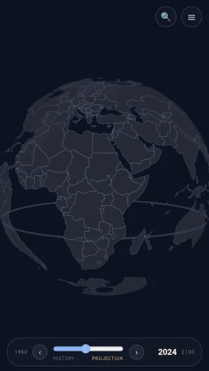 Popcast: Population & Forecast Screenshot 0