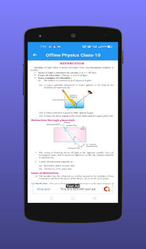 Offline Physics Class-10 Screenshot 2