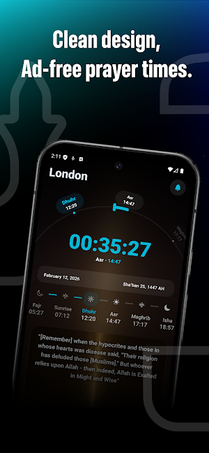 Zeen Prayer Times Screenshot 0