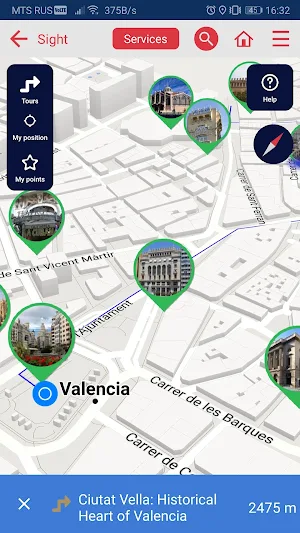 Valencia city guide Screenshot 3