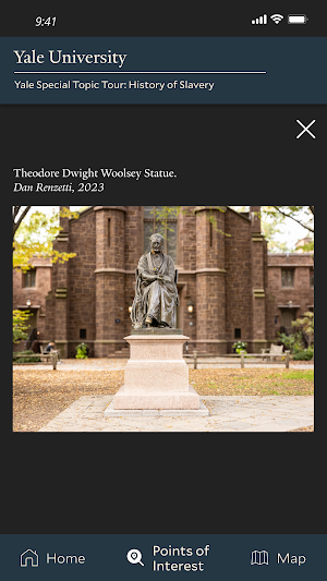 Yale Tour: History of Slavery Screenshot 3