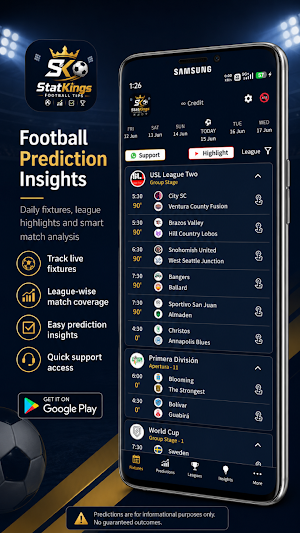 StatKings: Football Tips Screenshot 0