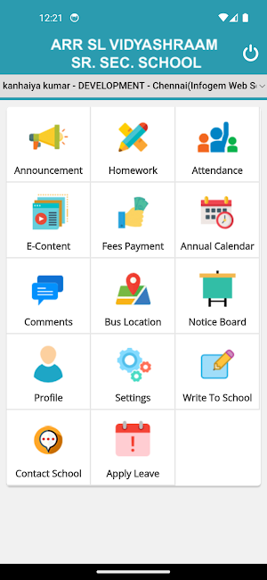 ARR SL VIDYASHRAAM SCHOOL Screenshot 1