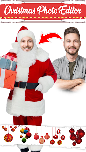 Christmas Photo Editor Screenshot 1