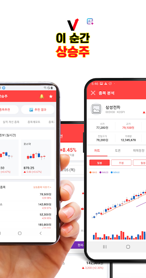 이 순간 상승주 - 급등주 추천, 증권 시황 포착 Screenshot 3